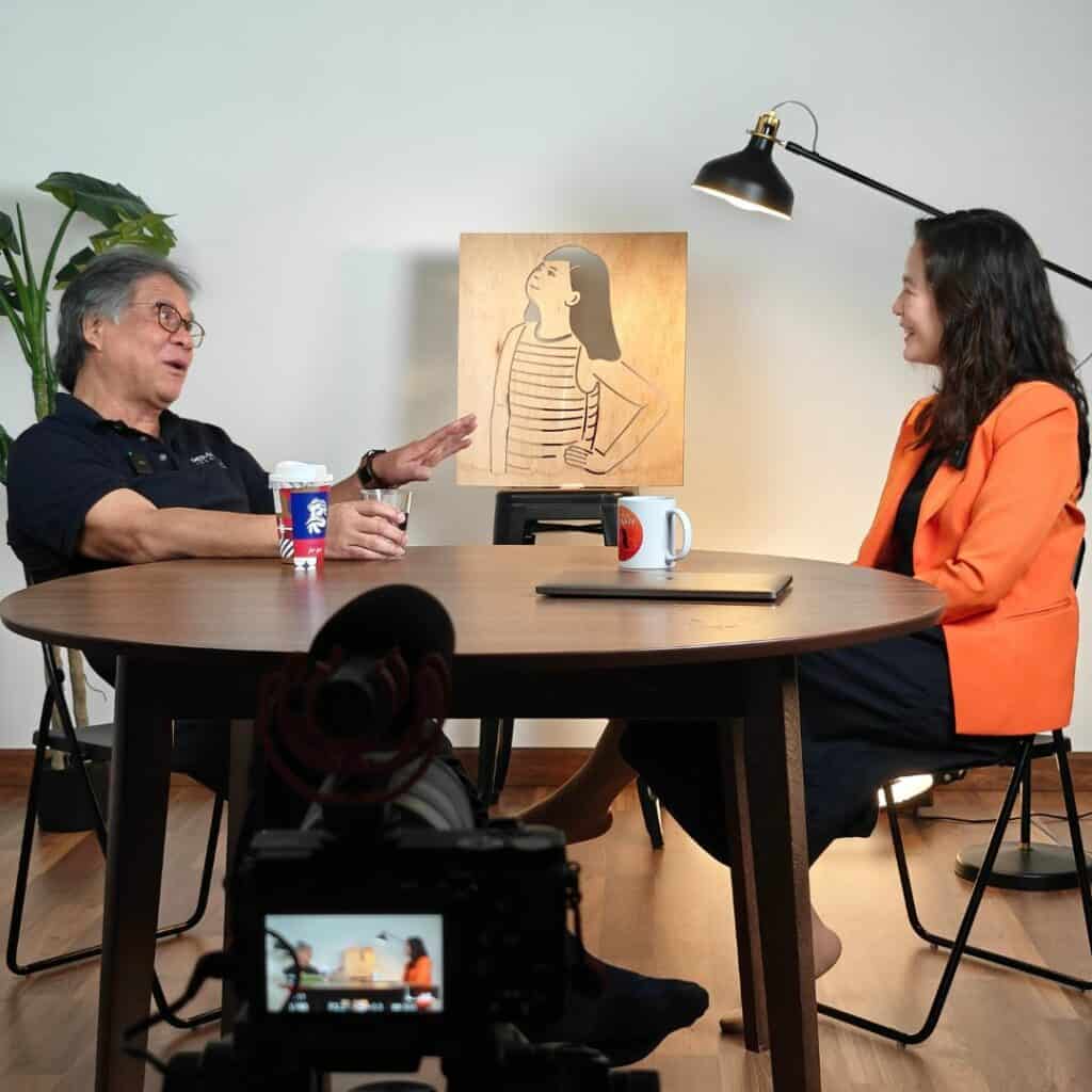 Dato Sri Idris Jala, Chairman of PEMANDU and former CEO of Malaysia Airlines, shares his life story on the So This Is My Why podcast with host and producer, Ling Yah